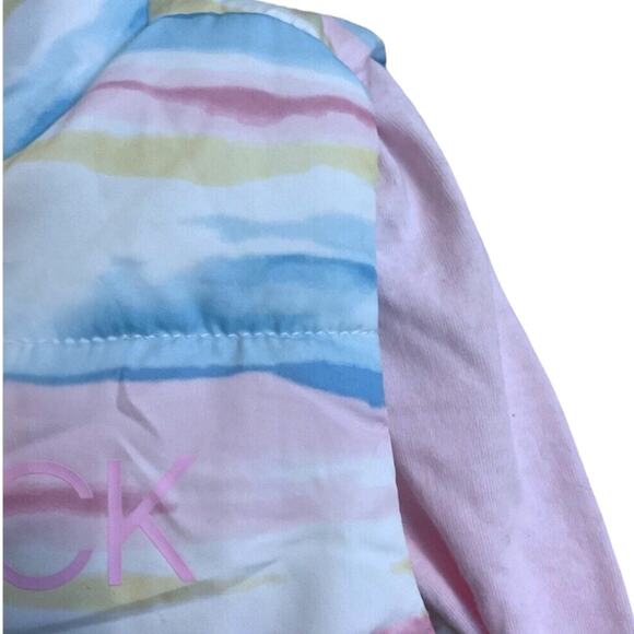 Calvin Klein Kids' Girls 3 Piece Rainbow Vest Shirt Leggings Set Size 4T-NWT - Picture 8 of 11